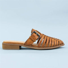 Fashion Retro   Hollow Flat Slippers