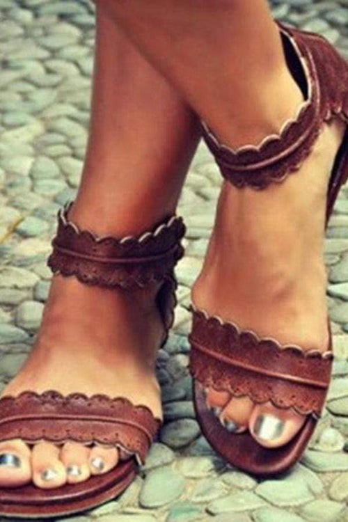 Casual Pure Color Flat Shoes