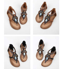 Bohemia Style Sandal Flat Beach Shoes