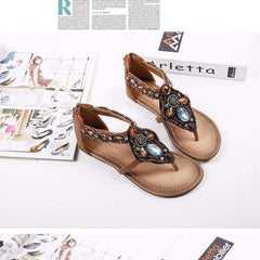 Bohemia Style Sandal Flat Beach Shoes
