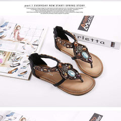 Bohemia Style Sandal Flat Beach Shoes