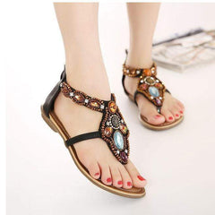 Bohemia Style Sandal Flat Beach Shoes