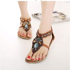 Bohemia Style Sandal Flat Beach Shoes