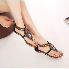 Bohemia Style Sandal Flat Beach Shoes