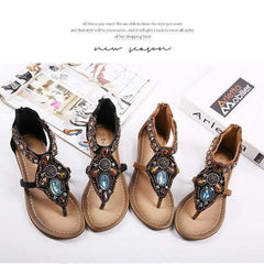 Bohemia Style Sandal Flat Beach Shoes