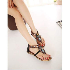 Bohemia Style Sandal Flat Beach Shoes