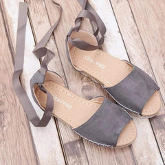 Platform Lace-Up Summer Sandals Shoes