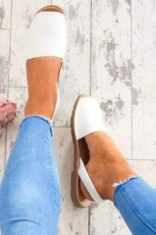 Colors Slip On Espadrilles Flip Flop Sandals Shoes