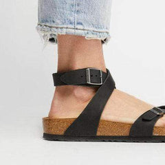 Ankle Strap Buckle Flip Flop Gladiator Thong Flat Sandals