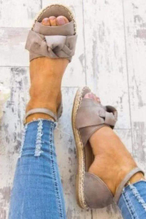 Plain  Flat  Velvet  Ankle Strap  Peep Toe  Casual Date Flat Sandals
