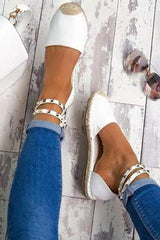 Fashion Rivet Beach Flat Sandals
