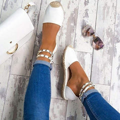 Fashion Rivet Beach Flat Sandals