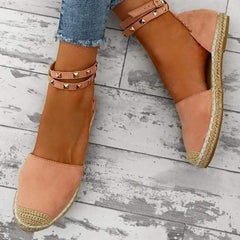 Fashion Rivet Beach Flat Sandals