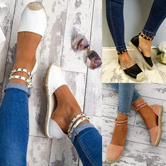 Fashion Rivet Beach Flat Sandals