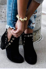 Mode enfärgade långa tubkängor för kvinnor 