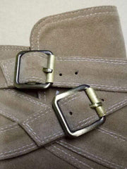 Ankelstövlar med blockhäl