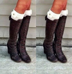 Retro höga klackar och stövlar 