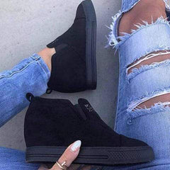 Kvinnor Inside Kilklack Flerfärgade stövlar 