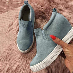 Kvinnor Inside Kilklack Flerfärgade stövlar 