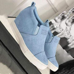 Kvinnor Inside Kilklack Flerfärgade stövlar 