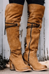 Mode Nya Varma Over The Knee Boots 