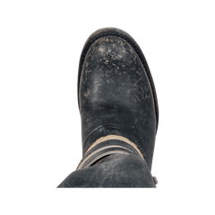 Mode stövlar med låg klack