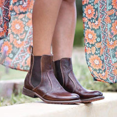 Snygga Martin-stövlar med låg klack för vinter/höst