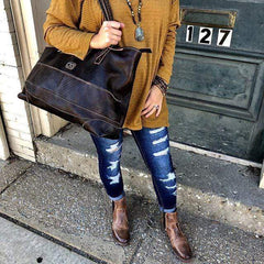 Snygga Martin-stövlar med låg klack för vinter/höst