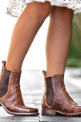 Snygga Martin-stövlar med låg klack för vinter/höst