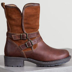 Platt rund tå Date Outdoor Korta Platta Boots