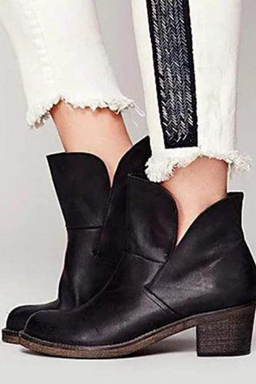 Mode vinter/höst läder stövlar för kvinnor