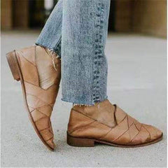 Knit Flat Heel Sandals