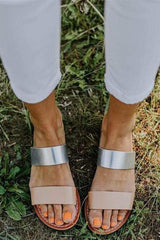 Fashion Joker   Breathable Round Toe Slippers