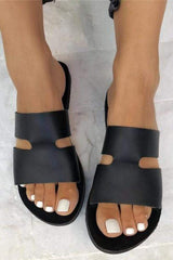 Fashion Simple Casual Flat Slippers