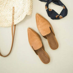 Fashion Retro Casual Pointed Slippers