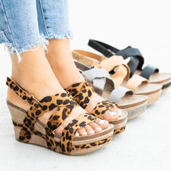 Fashion Vintage  Wedge Sandals