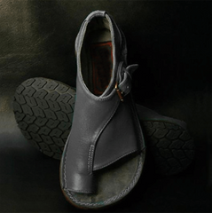 Fashion Casual   Solid Color Flat Sandals