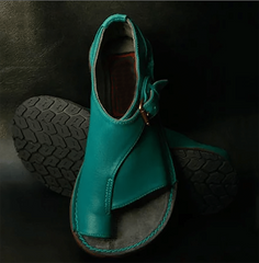 Fashion Casual   Solid Color Flat Sandals