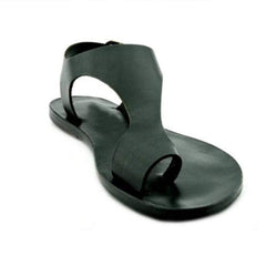 Mode Casual Platta Sandaler med Pin-Toe 