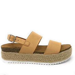 Large Size Platform Grass Sandals