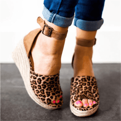 Fashion Vintage   Wedge Sandals