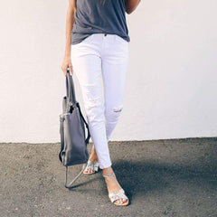 2019 Summer Fashion Women Low Heel Leopard Snake Print Sandals