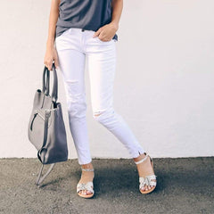 2019 Summer Fashion Women Low Heel Leopard Snake Print Sandals