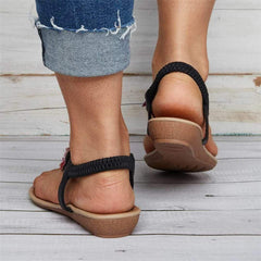 Fashion Vintage   Flower Sandals