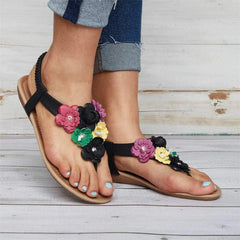 Fashion Vintage   Flower Sandals