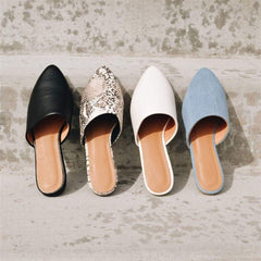 Fashion Wild   Casual Point Flat Shoes