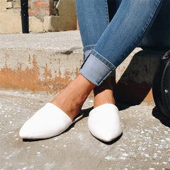 Fashion Wild   Casual Point Flat Shoes