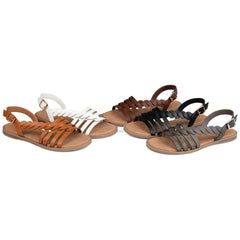 Fashion Vintage Woven Flat   Sandals