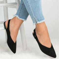 Fashion Simple Pointed Flat   Shoes