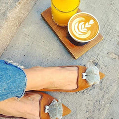 Women's Wild Tassel Pointed Flat   Shoes